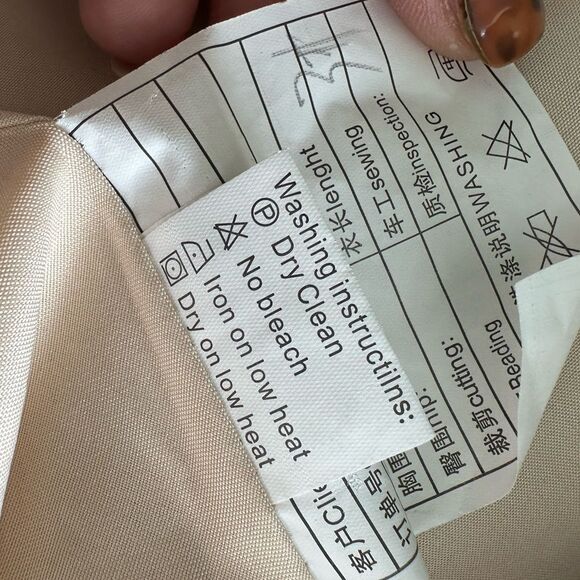 Ombre Prom NWT A Line Sequins Chucky Jewel Lace Mesh Homecoming Cocktail Dress 6 - Picture 6 of 8